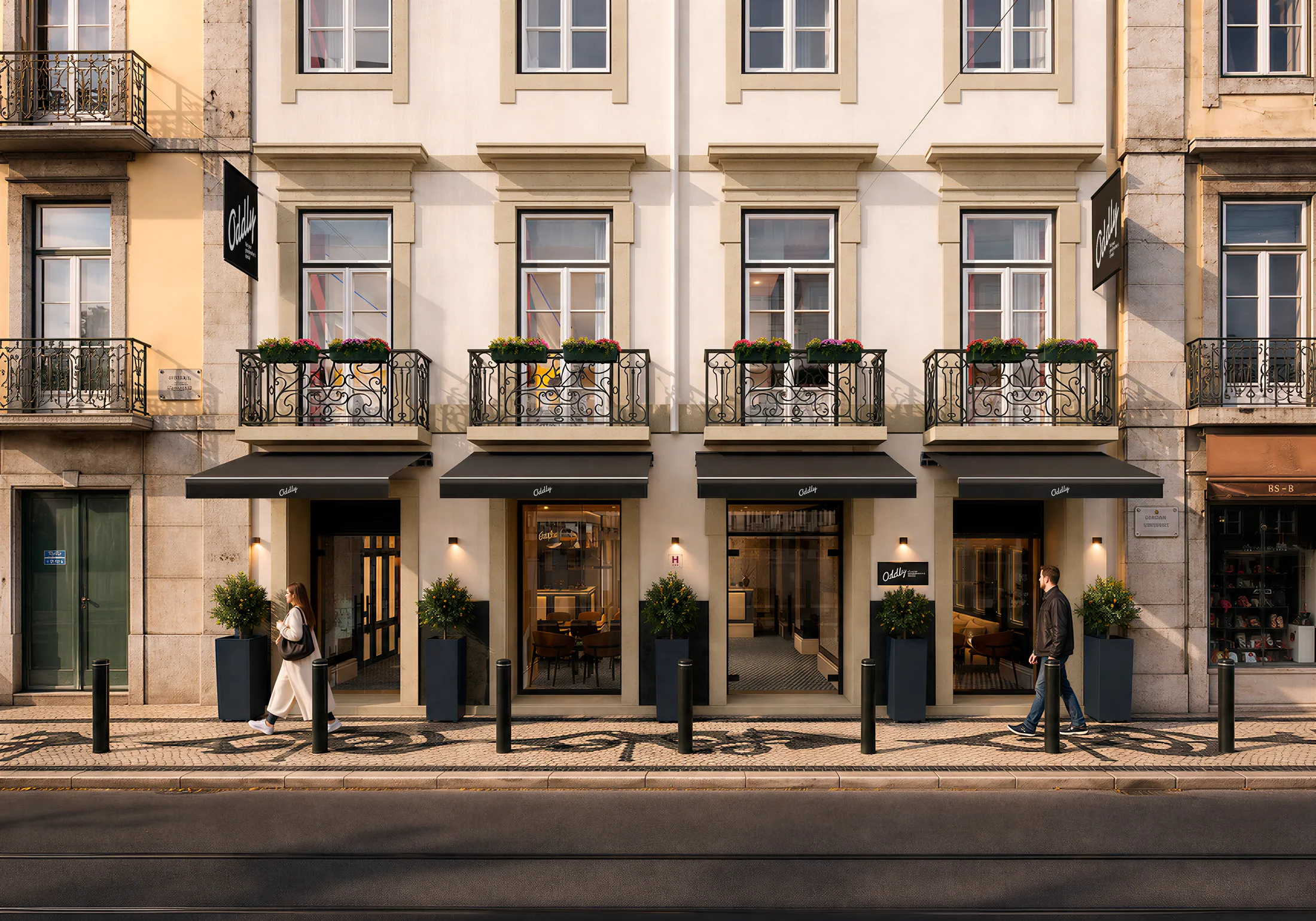 Exterior do Hotel Oddly Lisboa